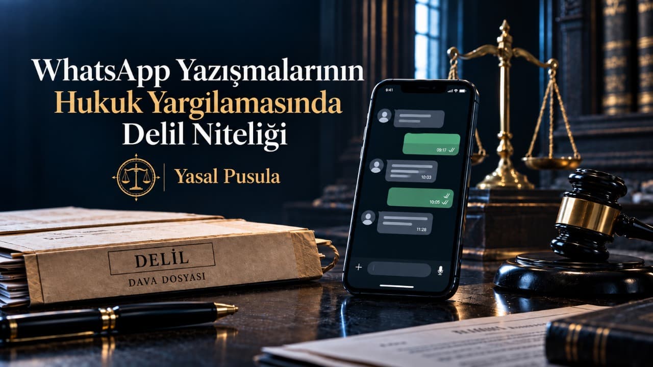 WhatsApp Yazışmalarının Hukuk Yargılamasında Delil Niteliği