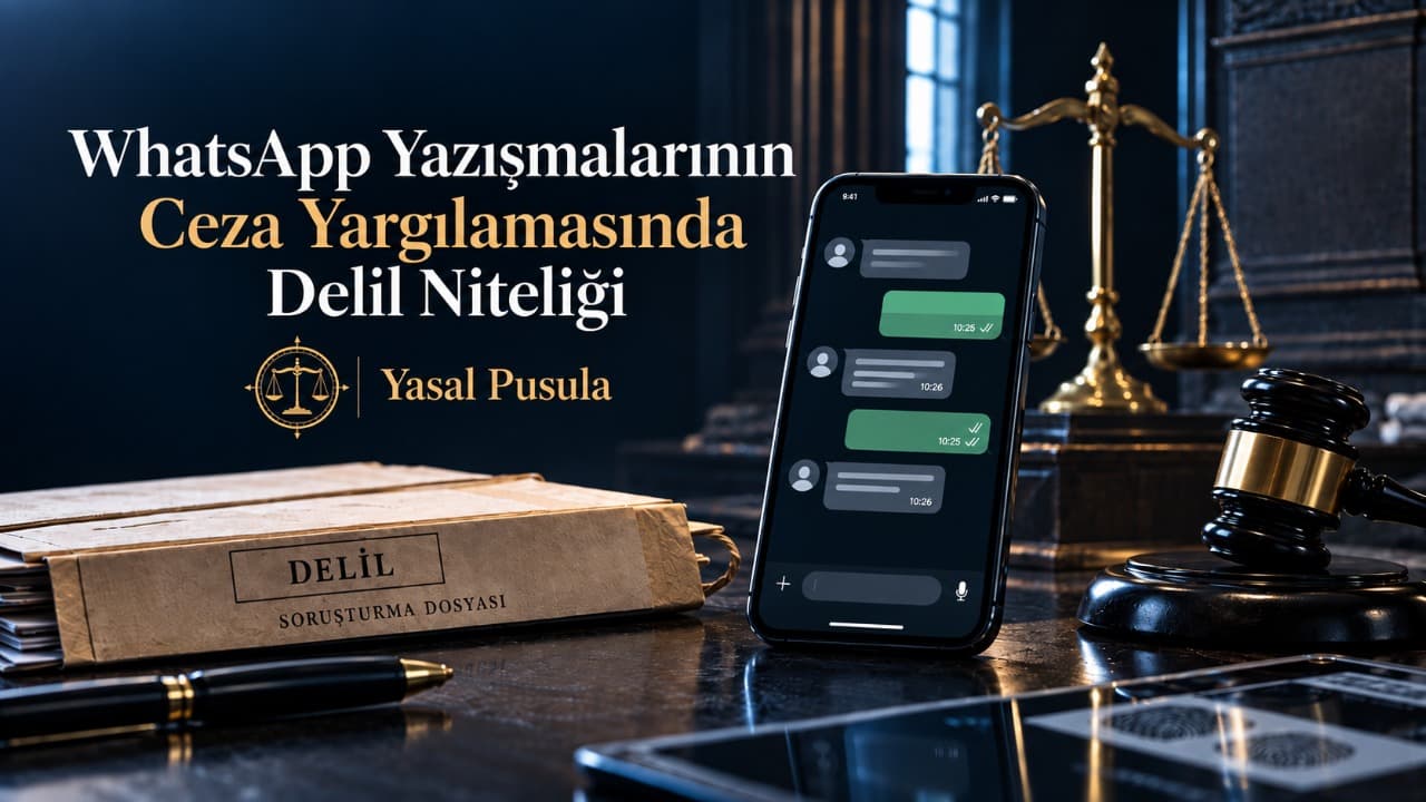 WhatsApp Yazışmalarının Ceza Yargılamasında Delil Niteliği